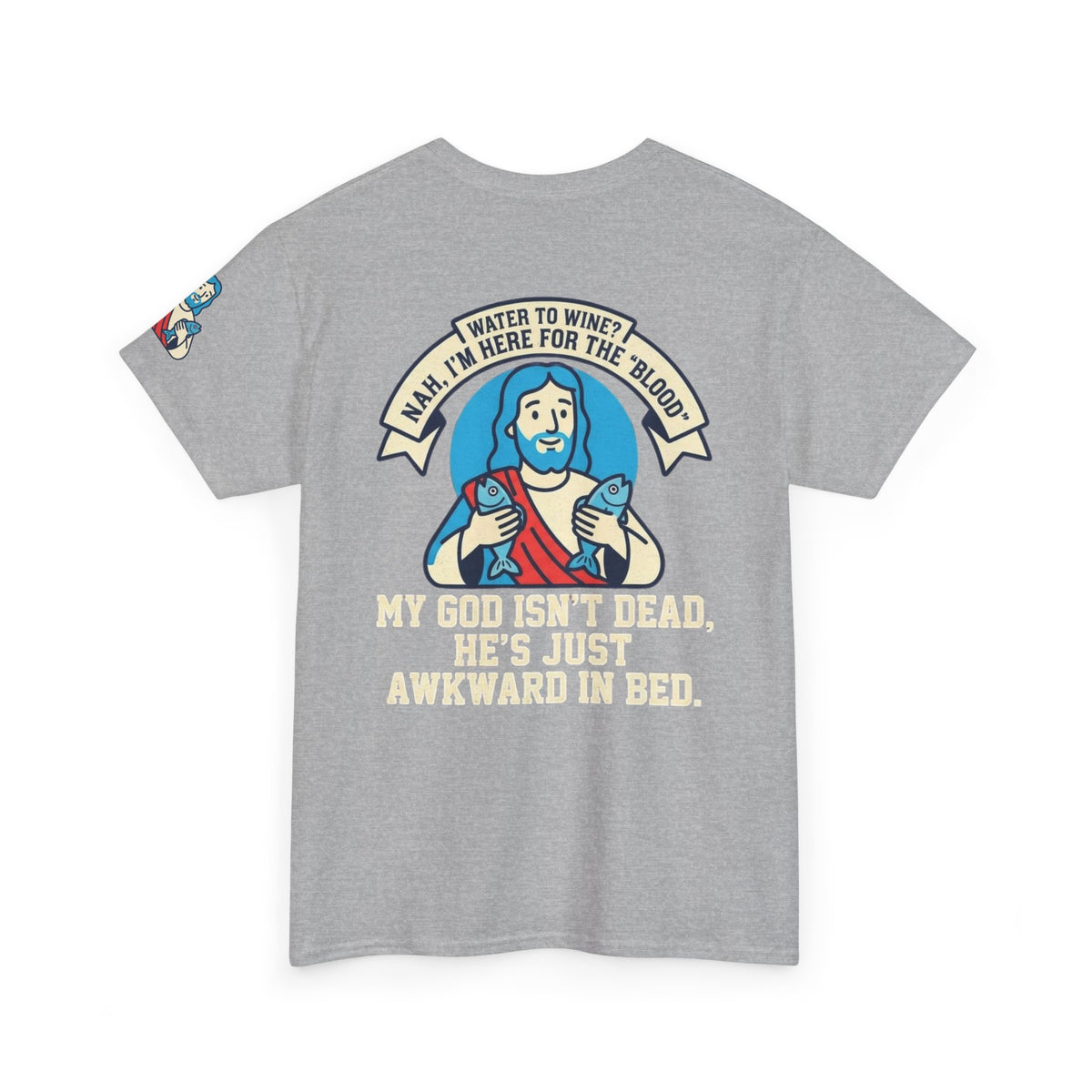 "Good Book Series Not Dead Awkward In Bed" Premium Graphic Tee