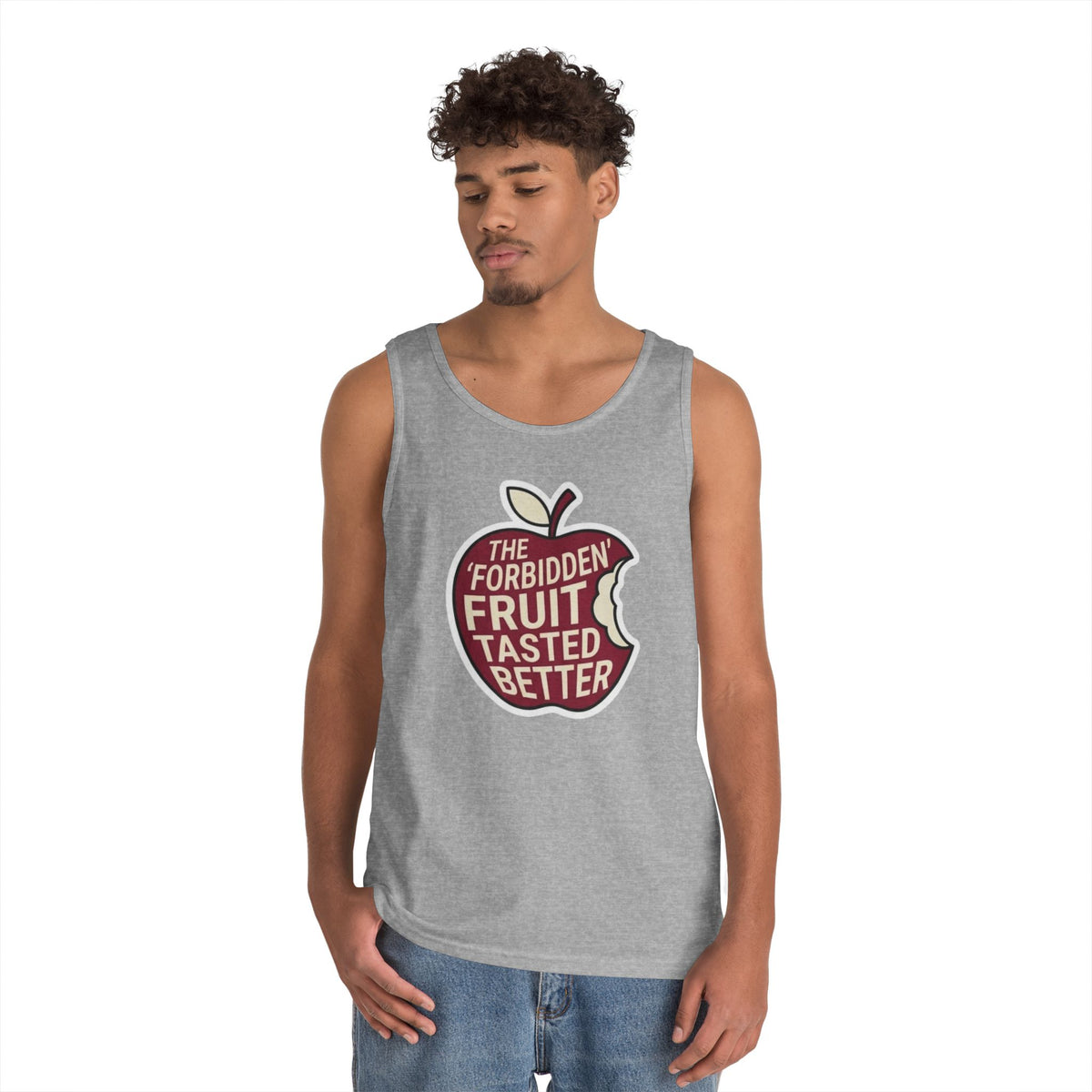Color: Sport Grey | Good Book Series Forbidden Fruit Tasted Better Tank Top