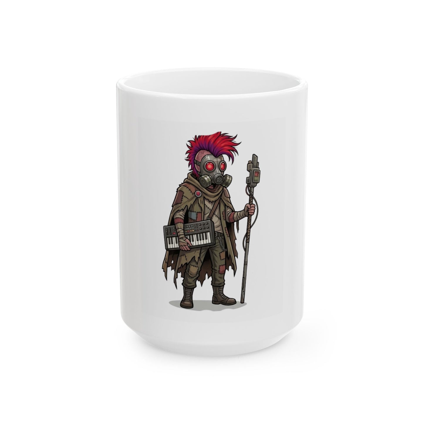 "Mystic" White Ceramic Mug