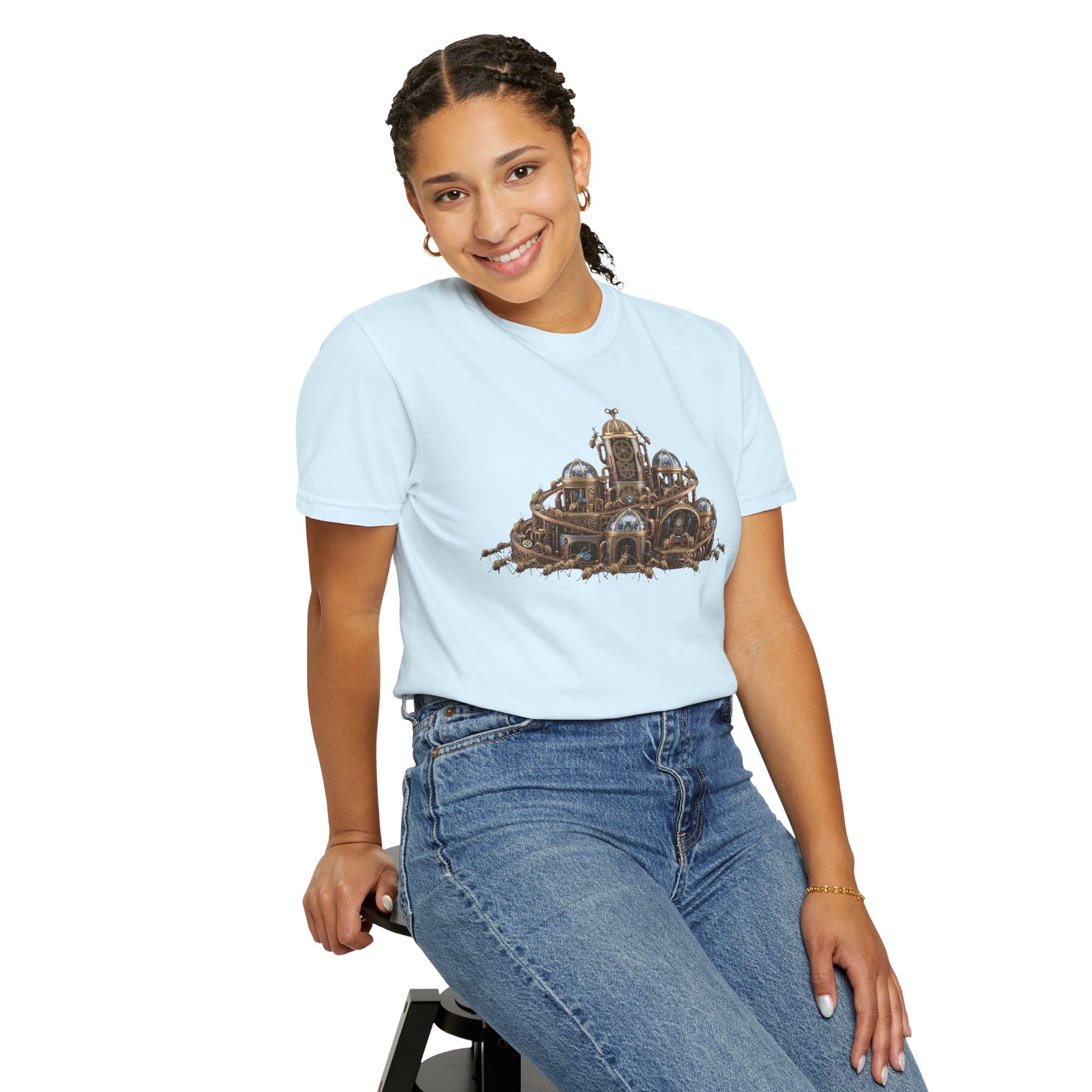 "Cyber Ants" Unisex Garment-Dyed Tee