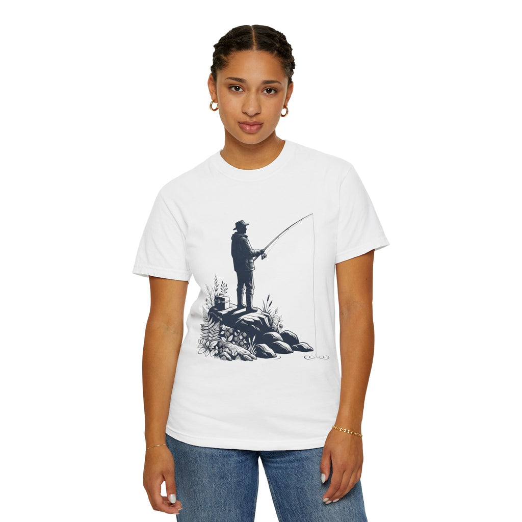 "Fishing" Unisex Garment-Dyed Tee
