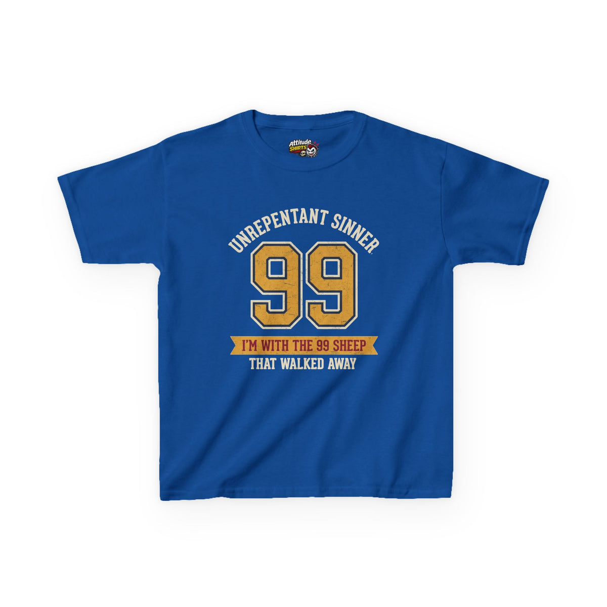 "Good Book Series 99 Unrepentant Sinner" Kids Tee
