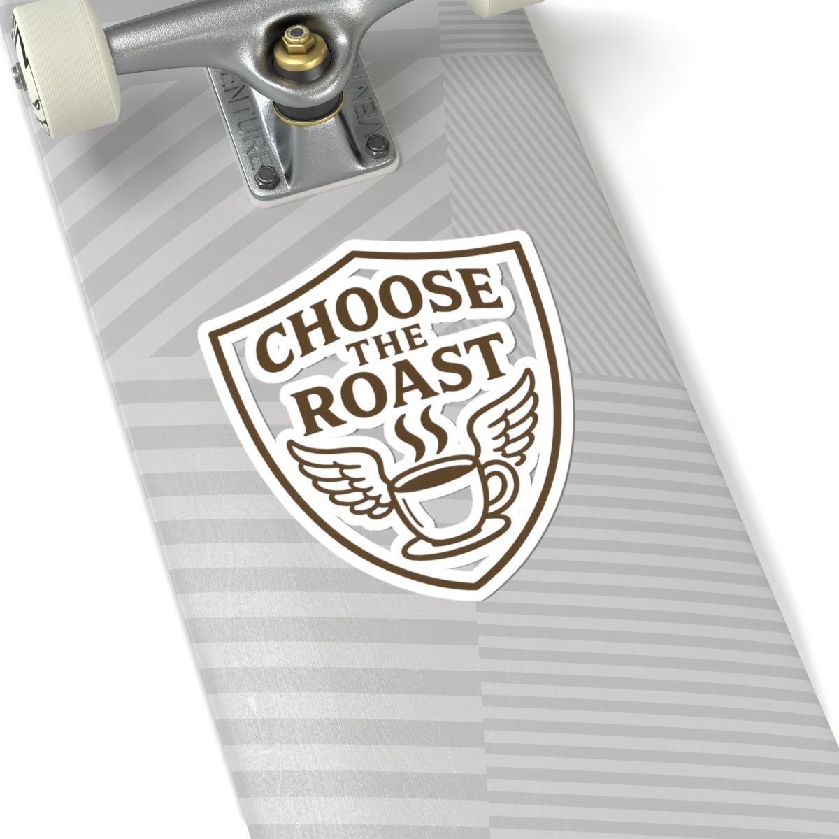 Choose the Roast - Dark as Your Soul | Kiss-Cut Sticker — AttitudeShirts