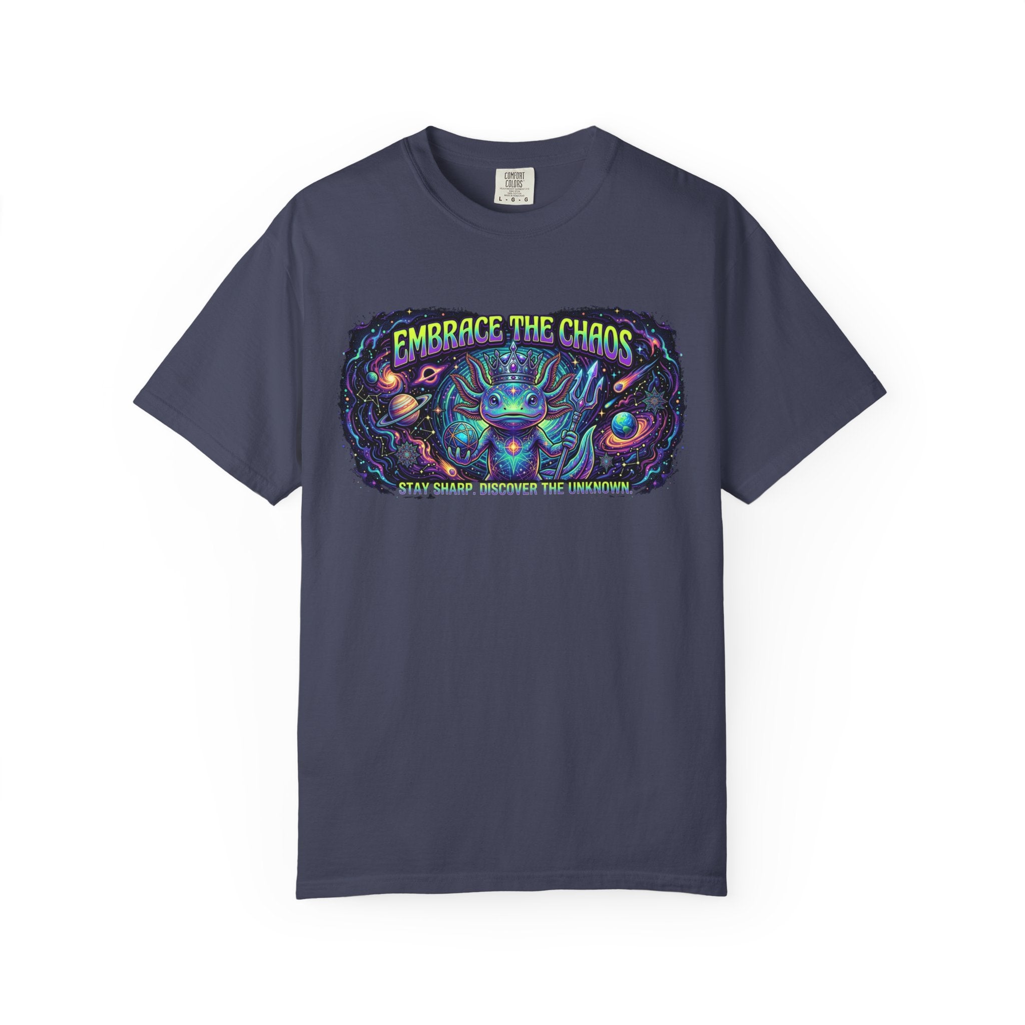"Embrace the Chaos" Unisex Garment-Dyed Tee