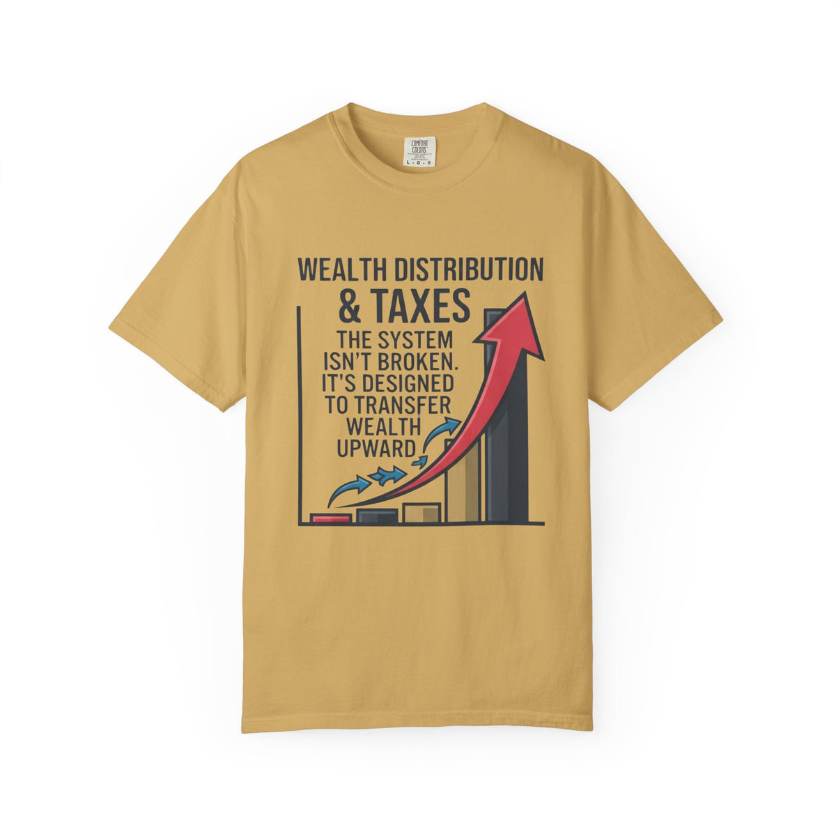 "Protest Series - Follow The Money" Unisex Garment-Dyed Tee