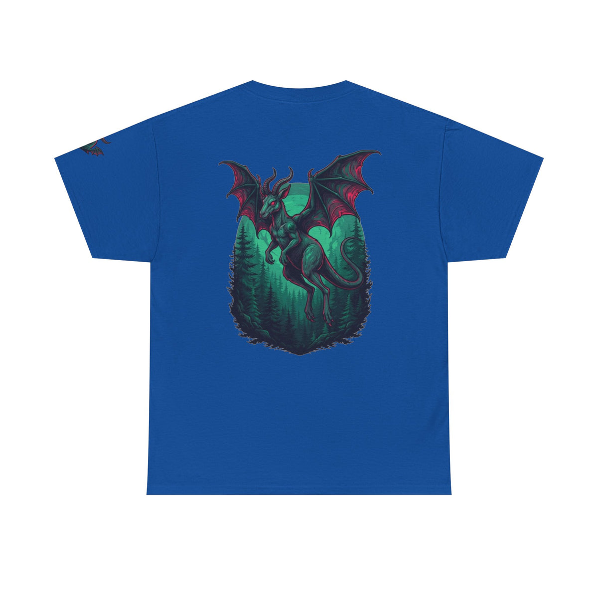 Color: Royal | The Jersey Devil (New Jersey, USA) Premium Graphic Tee