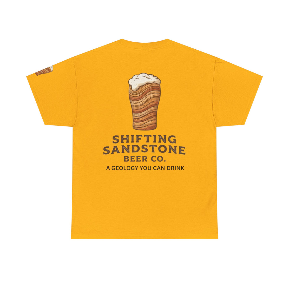 Color: Gold | Shifting Sandstone Beer Co. Premium Graphic Tee
