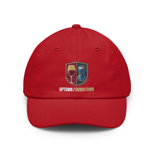 Color: Red | Uptown-Downtown Dad Hat