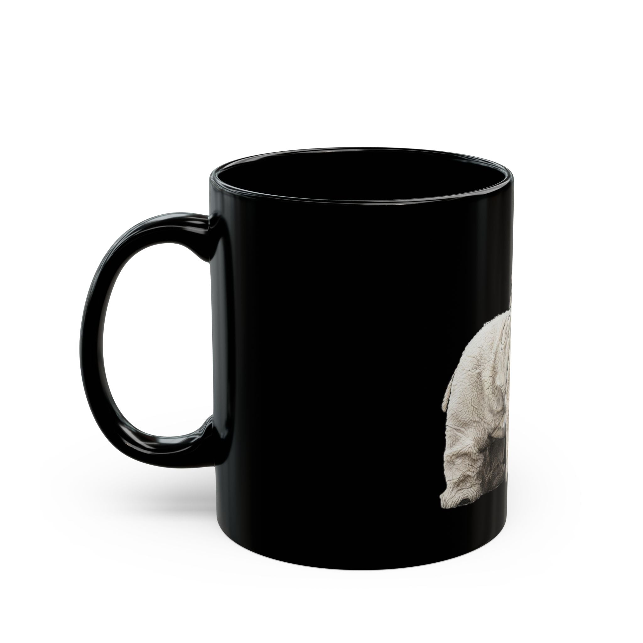 "Civilization Tolerated Religion" Black Ceramic Mug