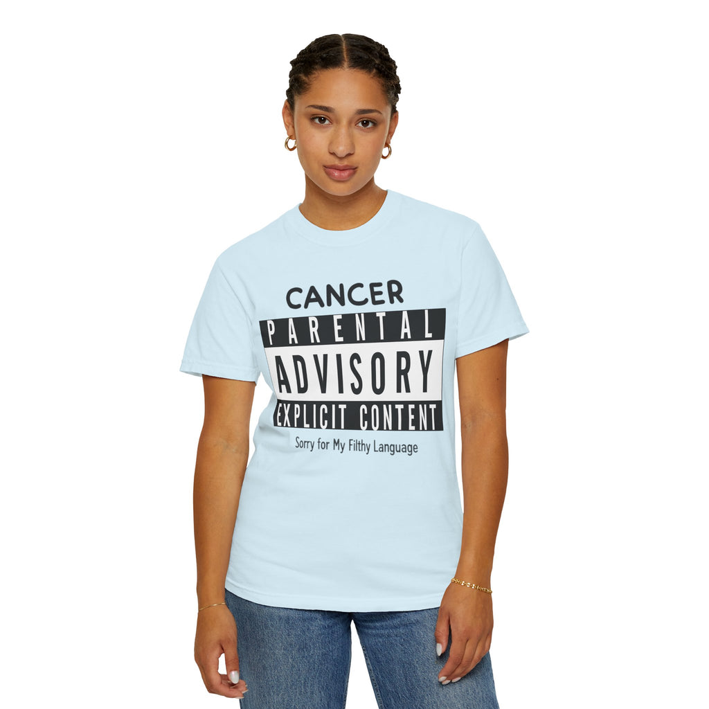 "Sorry For My Filthy Language" Unisex Garment-Dyed T-shirt