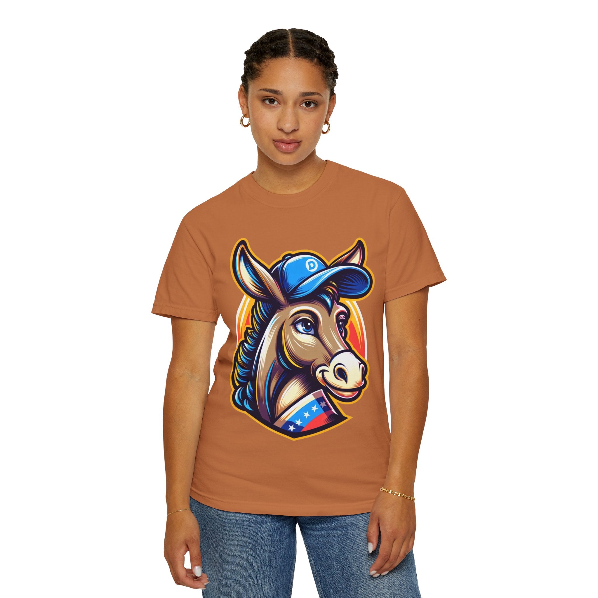 "The Party Animal (Vibrant Edition)" Unisex Garment-Dyed T-shirt