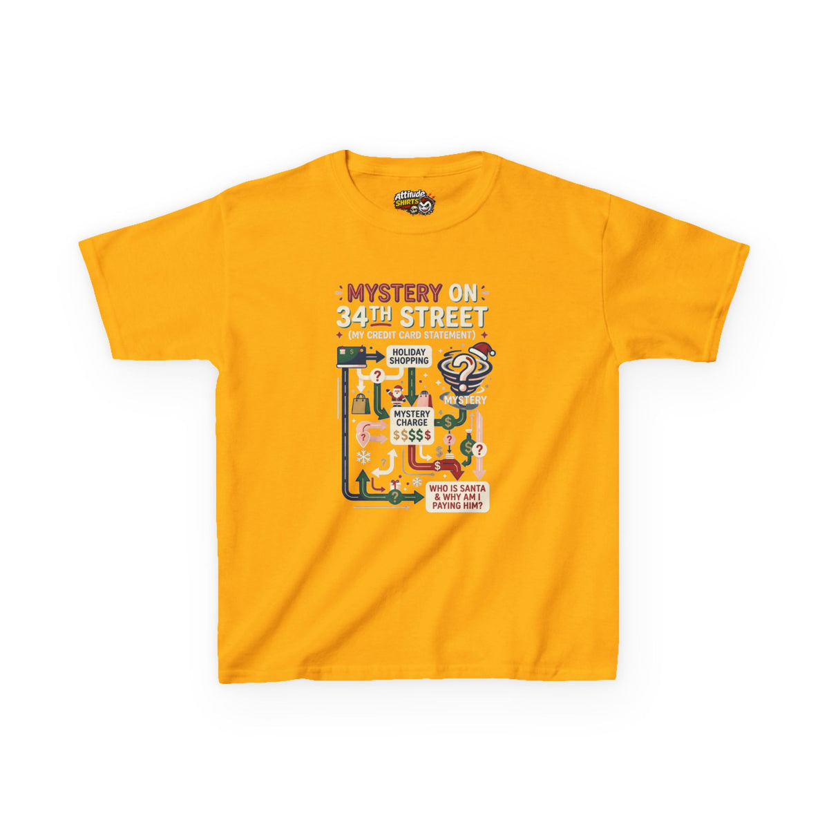 Mystery On 34th Street Kids Tee