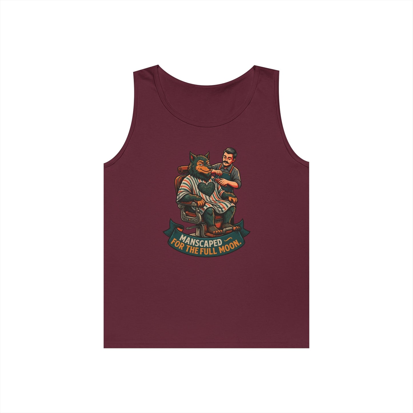 "Manscaped for the Full Moon" Tank Top