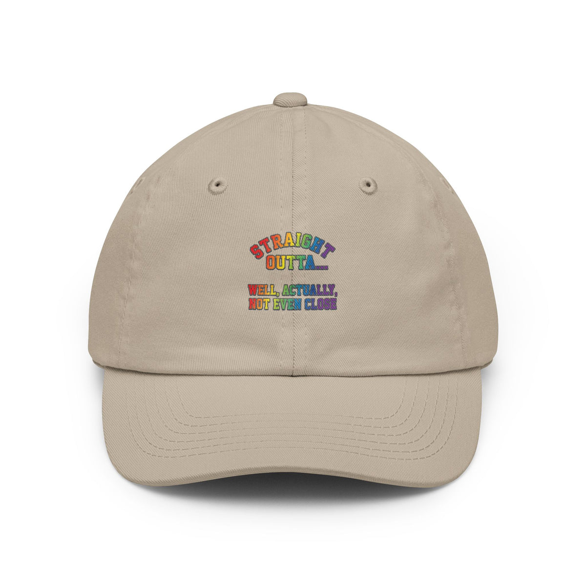 Color: Stone | Straight Outta Not Even Dad Hat