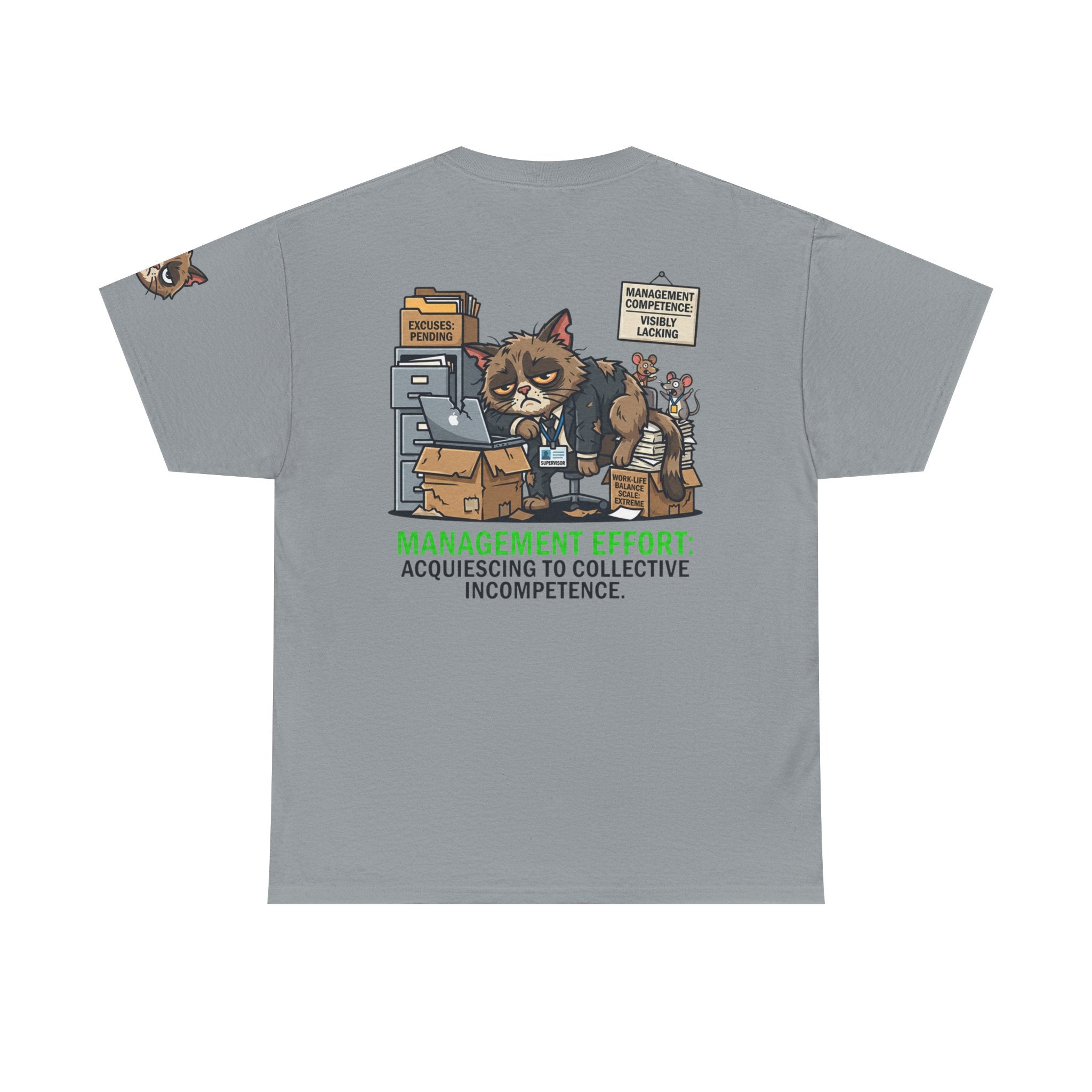 "Acquiescing to Collective Incompetence" Premium Graphic Tee