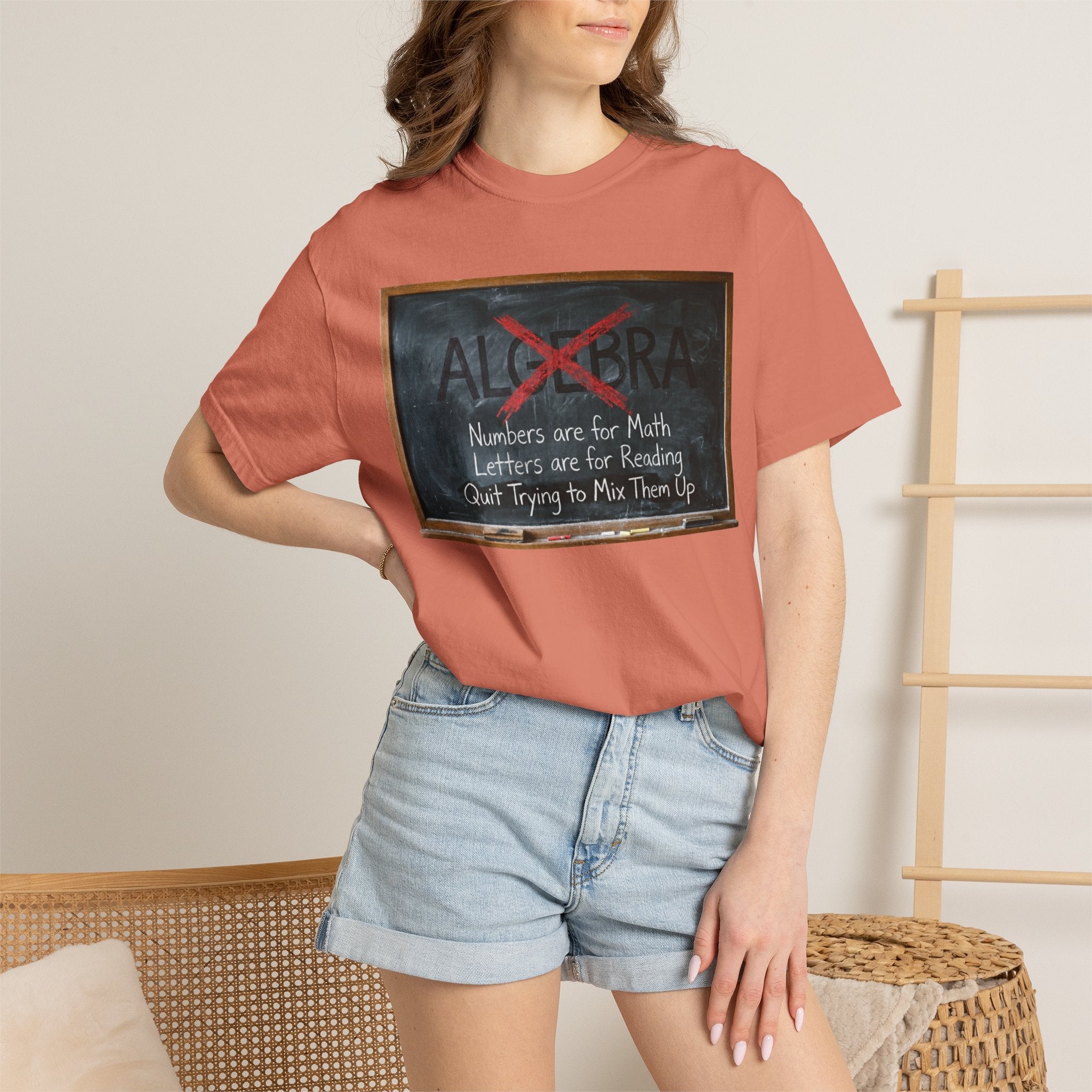 "Algebra" Unisex Garment-Dyed Tee