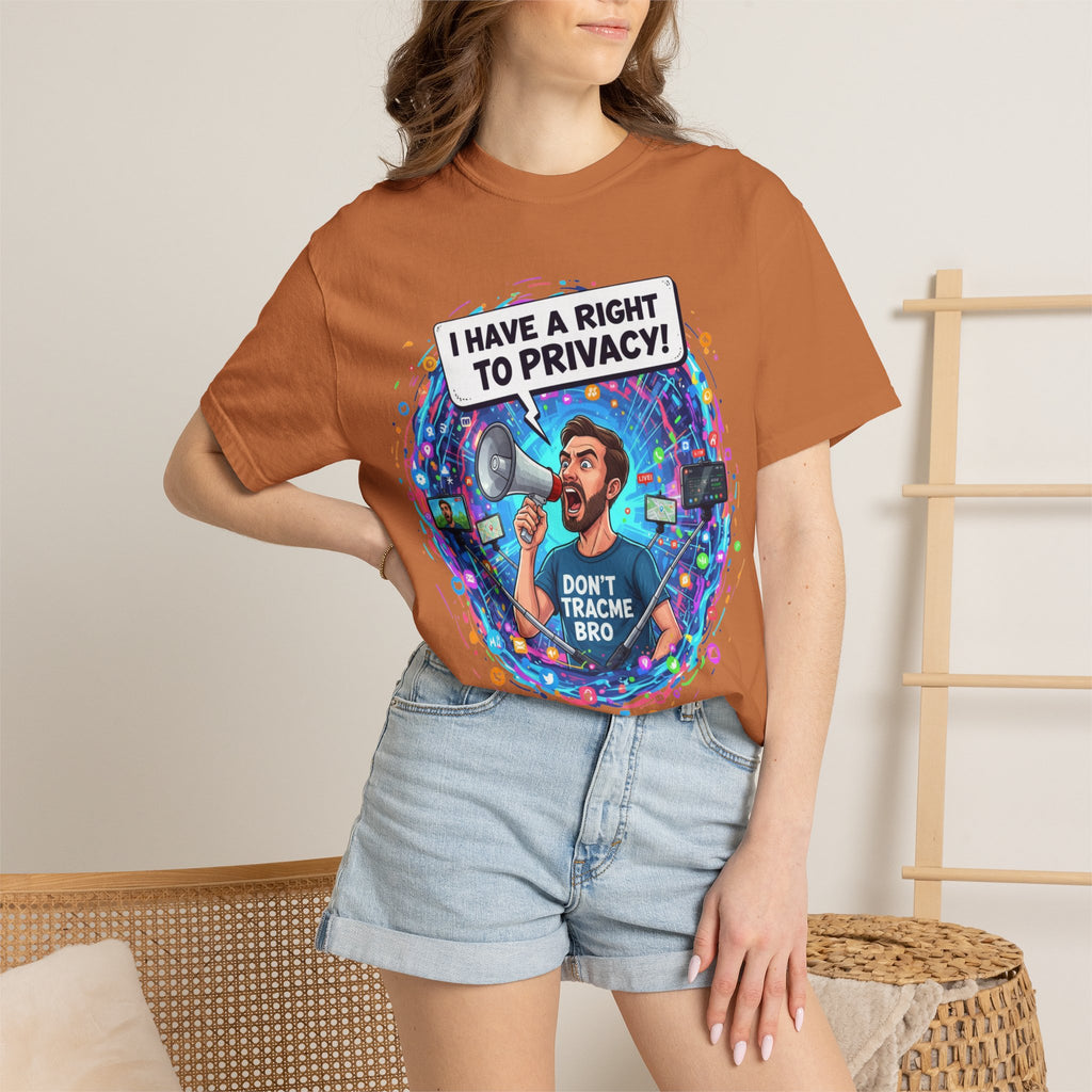"The Right to Privacy"  Unisex Garment-Dyed T-shirt
