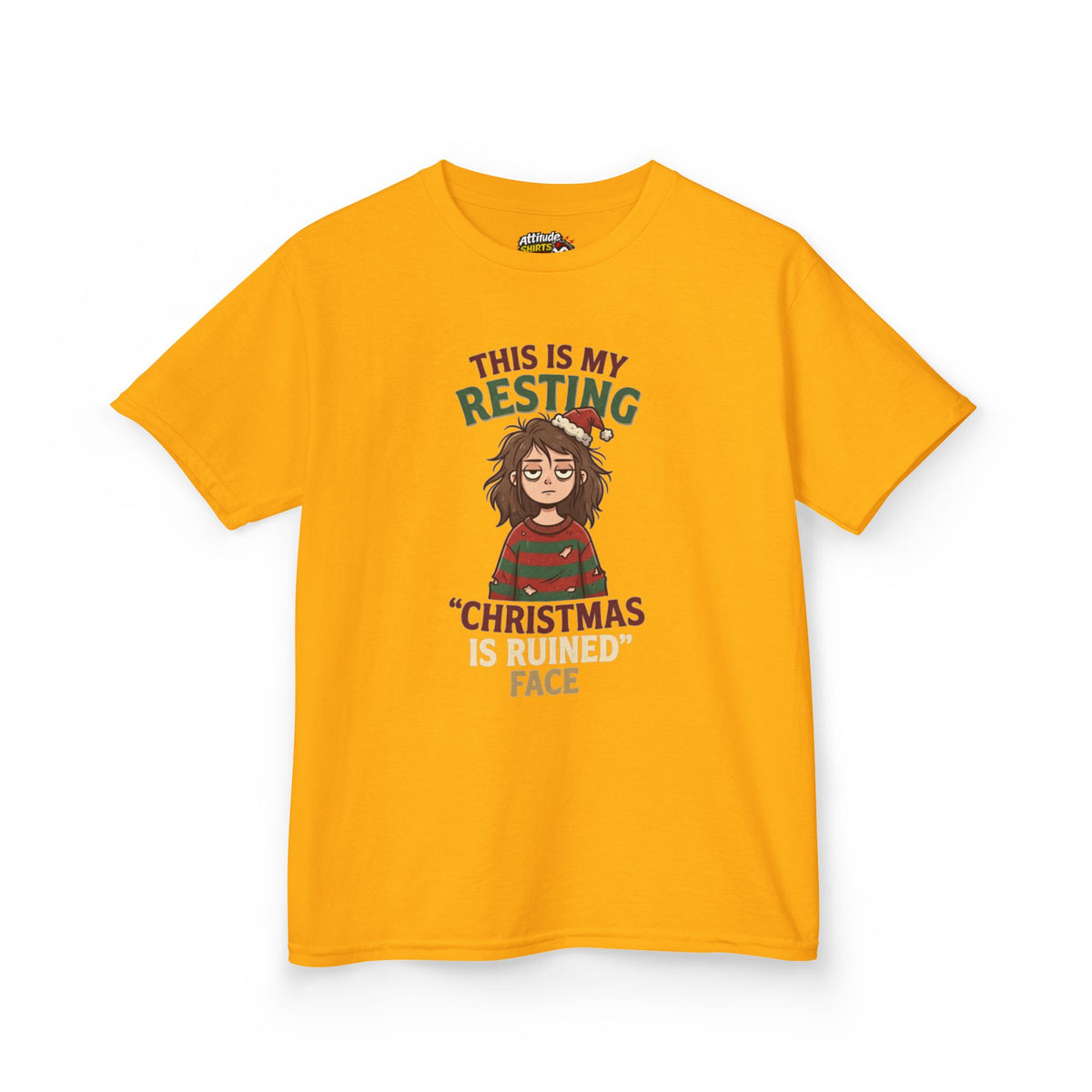 "Christmas Is Ruined" Kids Tee