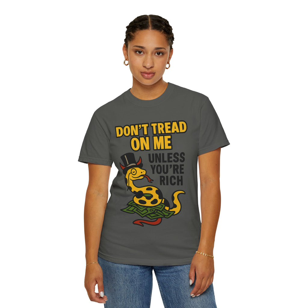 "Don't Tread On Me" Unisex Garment-Dyed T-shirt