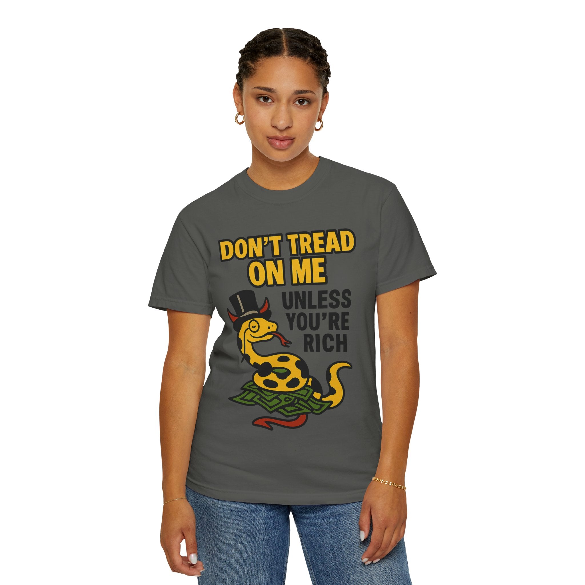 "Don't Tread On Me" Unisex Garment-Dyed T-shirt