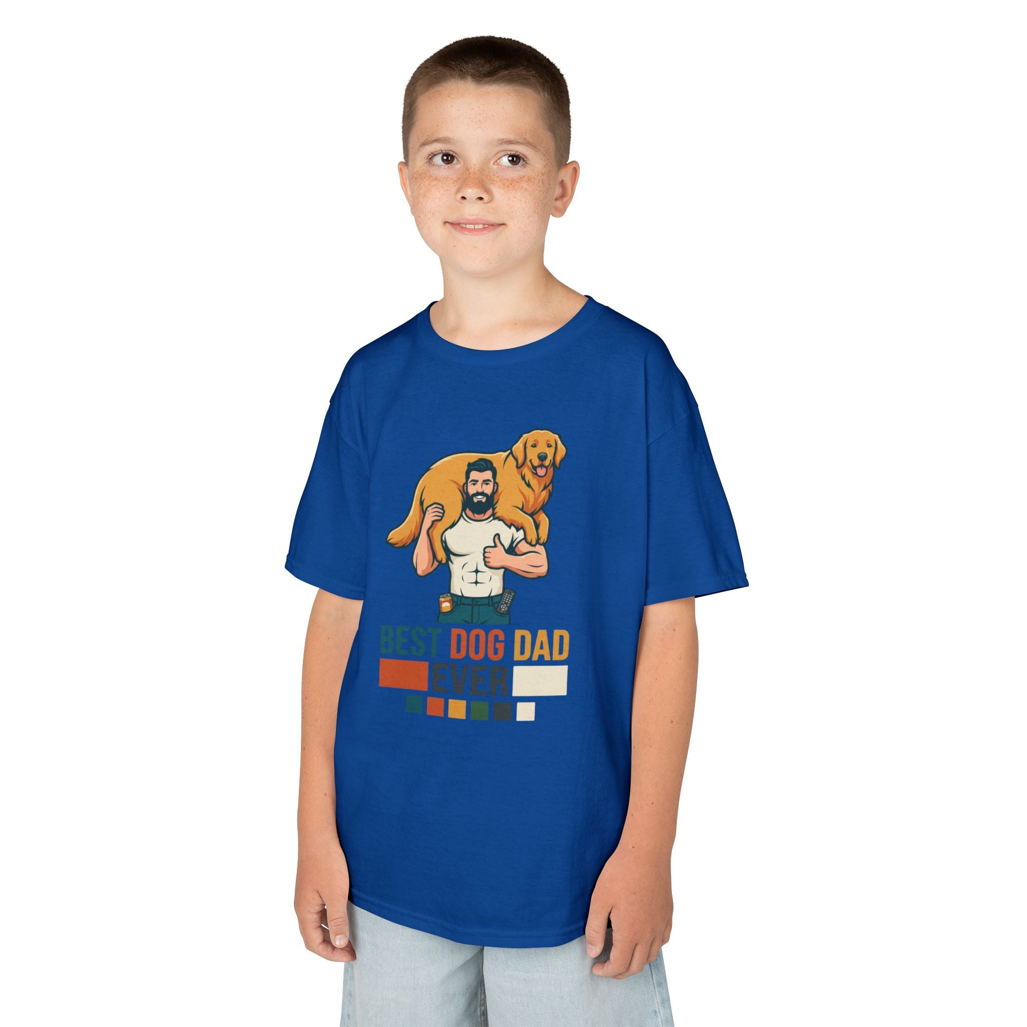 "Best Dog Dad" Kids Tee
