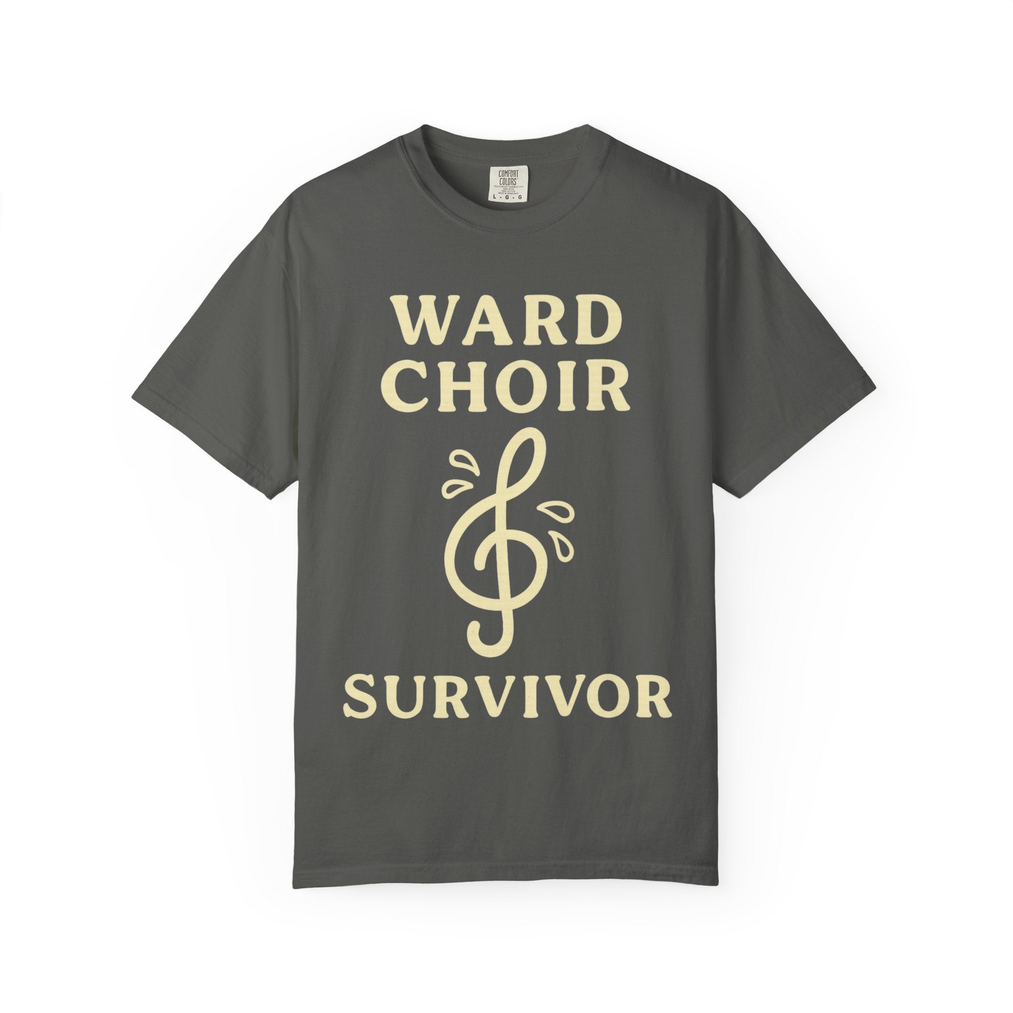 "Ward Choir Survivor" Unisex Garment-Dyed T-shirt