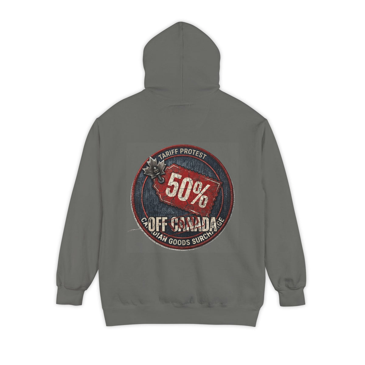 Color: Grey | 50% Off Canada Garment-Dyed Hoodie