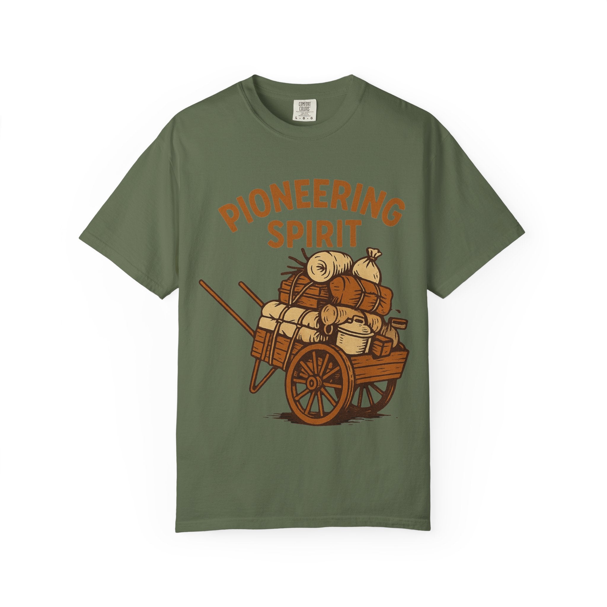 "Pioneering Spirit" Unisex Garment-Dyed T-shirt