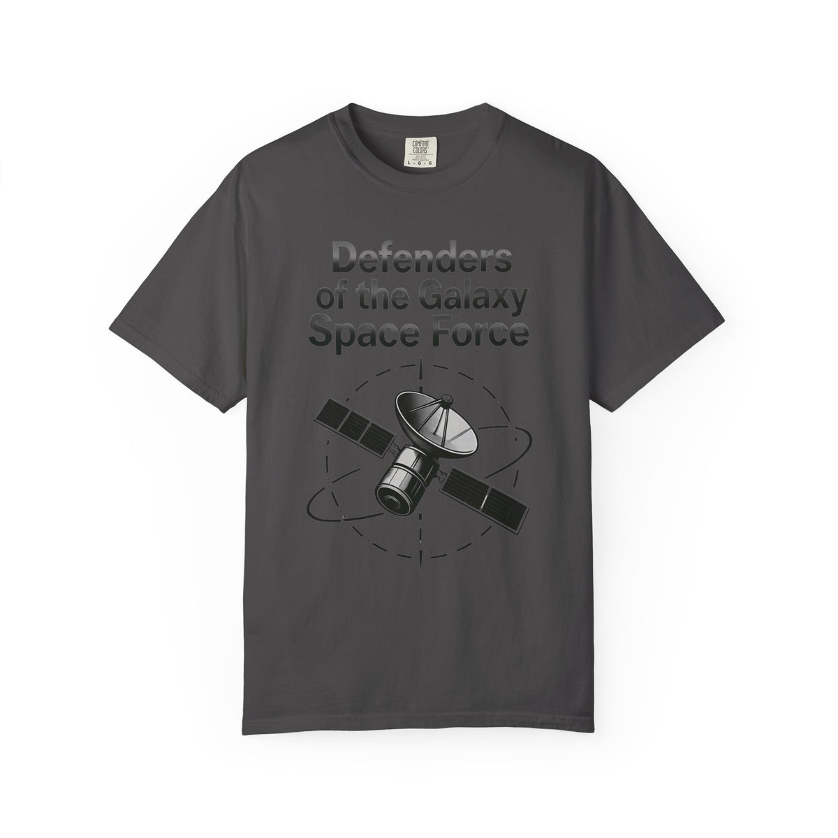 Color: Graphite | Defenders of the Galaxy Unisex Garment-Dyed T-shirt