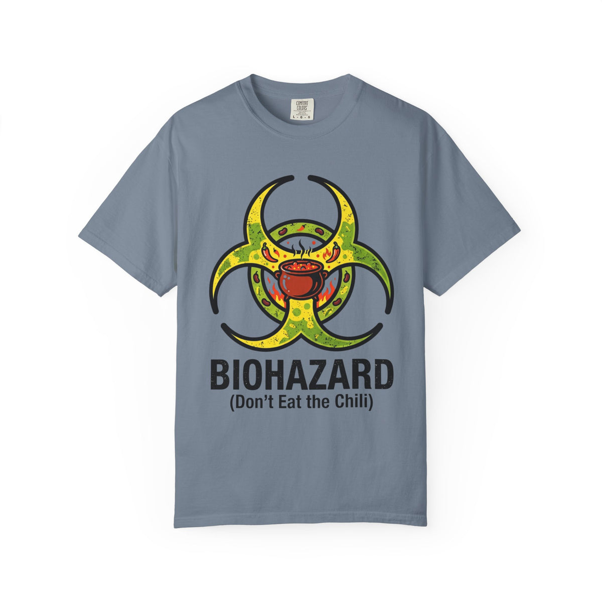 Color: Blue Jean | Bio Hazard Unisex Garment-Dyed Tee