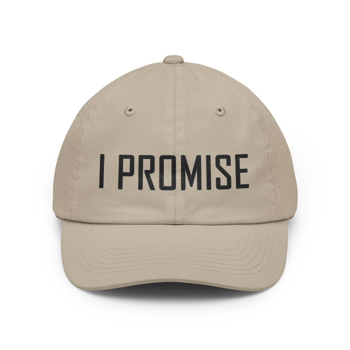Color: Stone | Promise I'm Worse Dad Hat — Graphic
