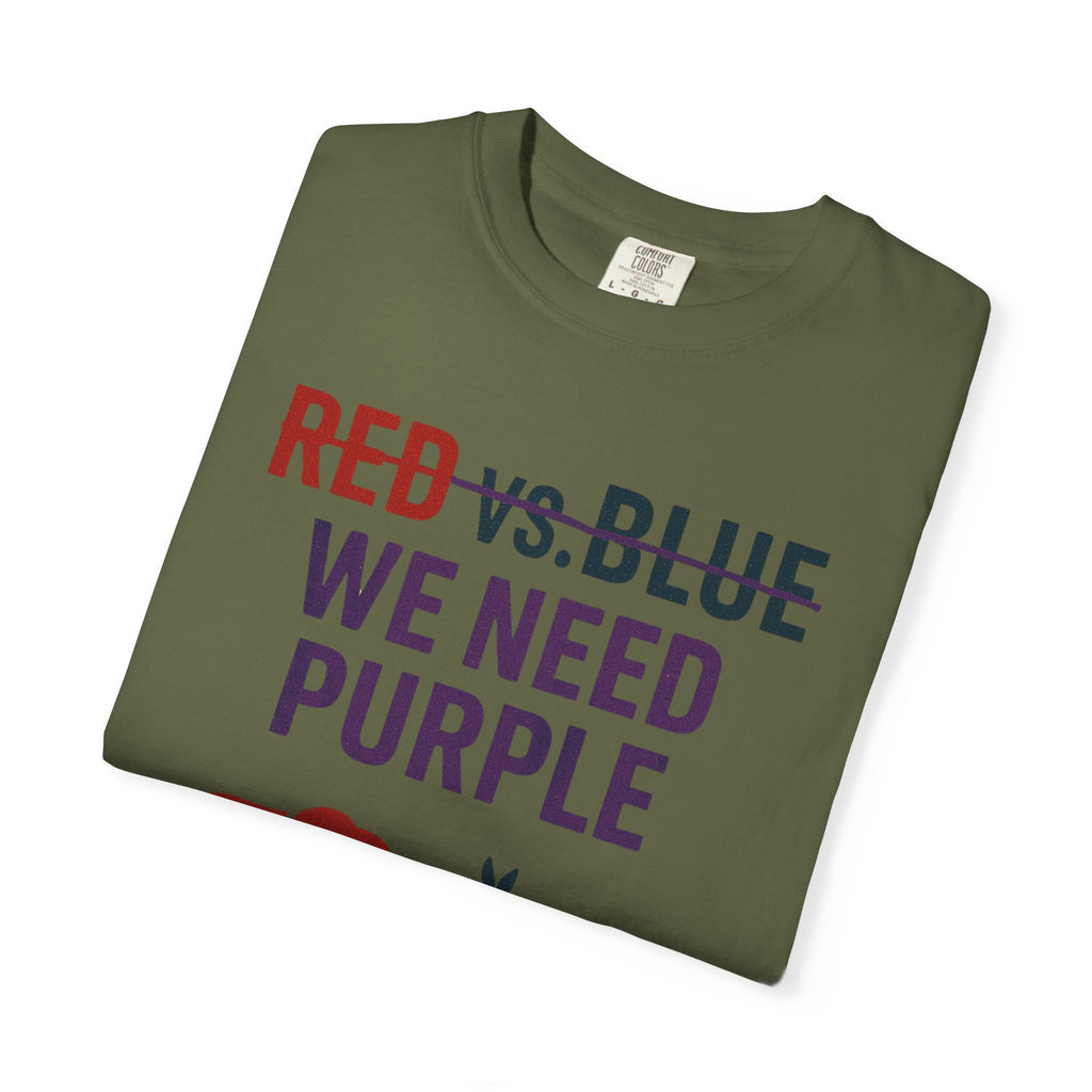 "he Lesser Evil Election" Unisex Garment-Dyed T-shirt