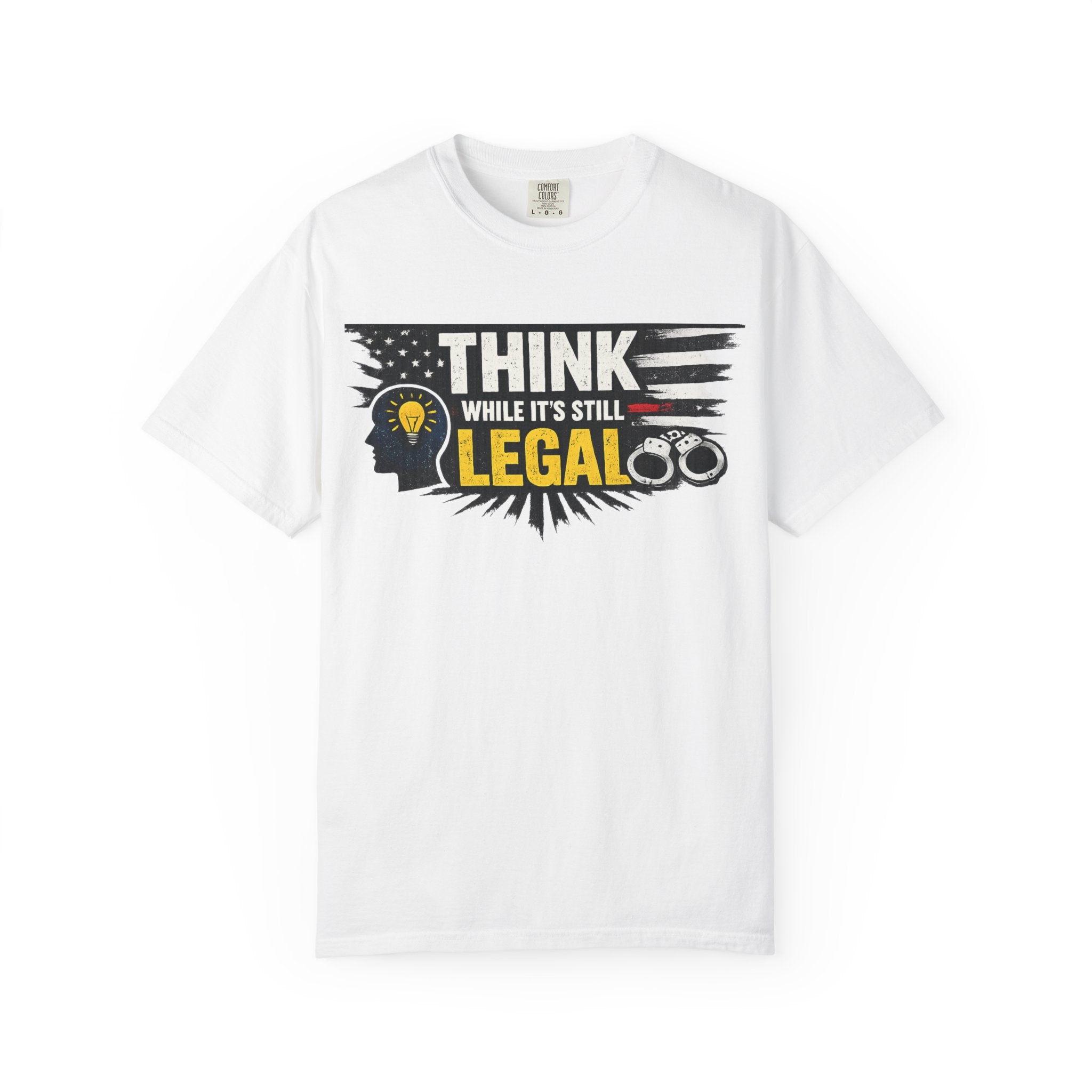 "The Endangered Species Act (For Your Brain)" Unisex Garment-Dyed T-shirt