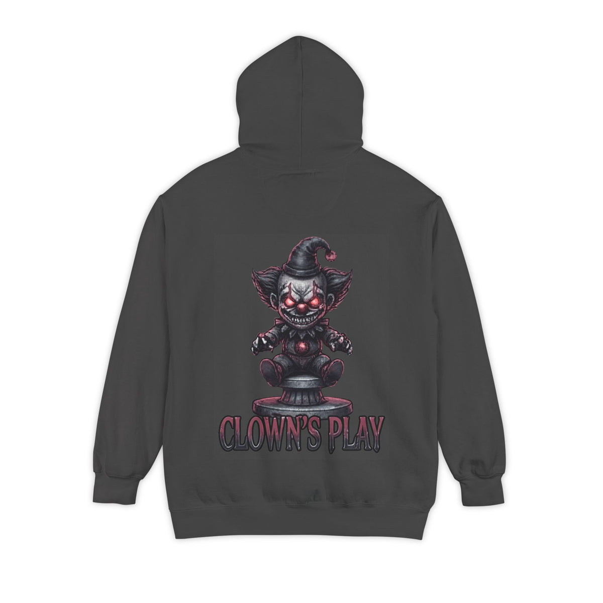 Color: Pepper | Clown Play Garment-Dyed Hoodie