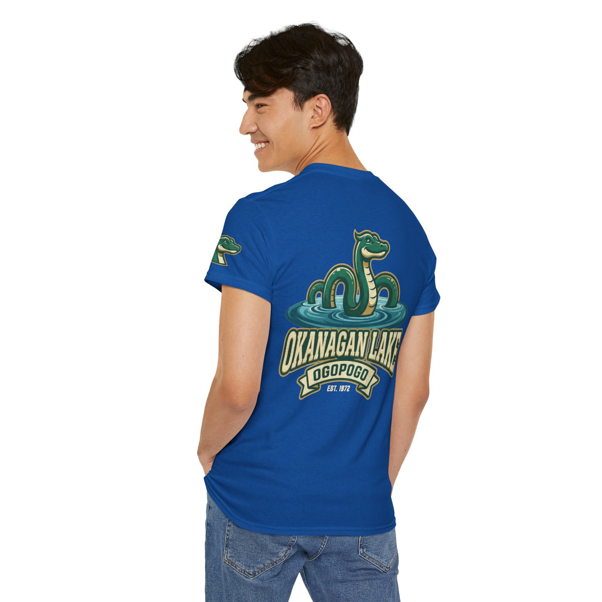 Color: Royal | Ogopogo (Canada) Premium Graphic Tee