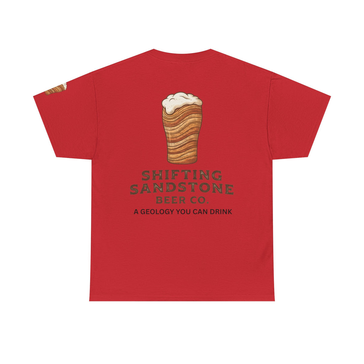 Color: Red | Shifting Sandstone Beer Co. Premium Graphic Tee