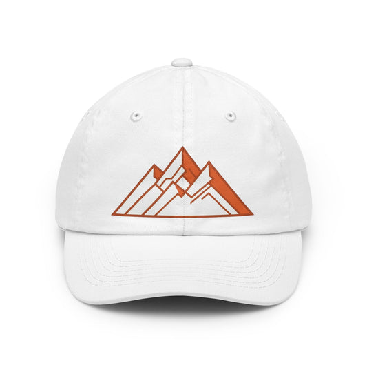 Color: White | Peaks Dad Hat — Graphic
