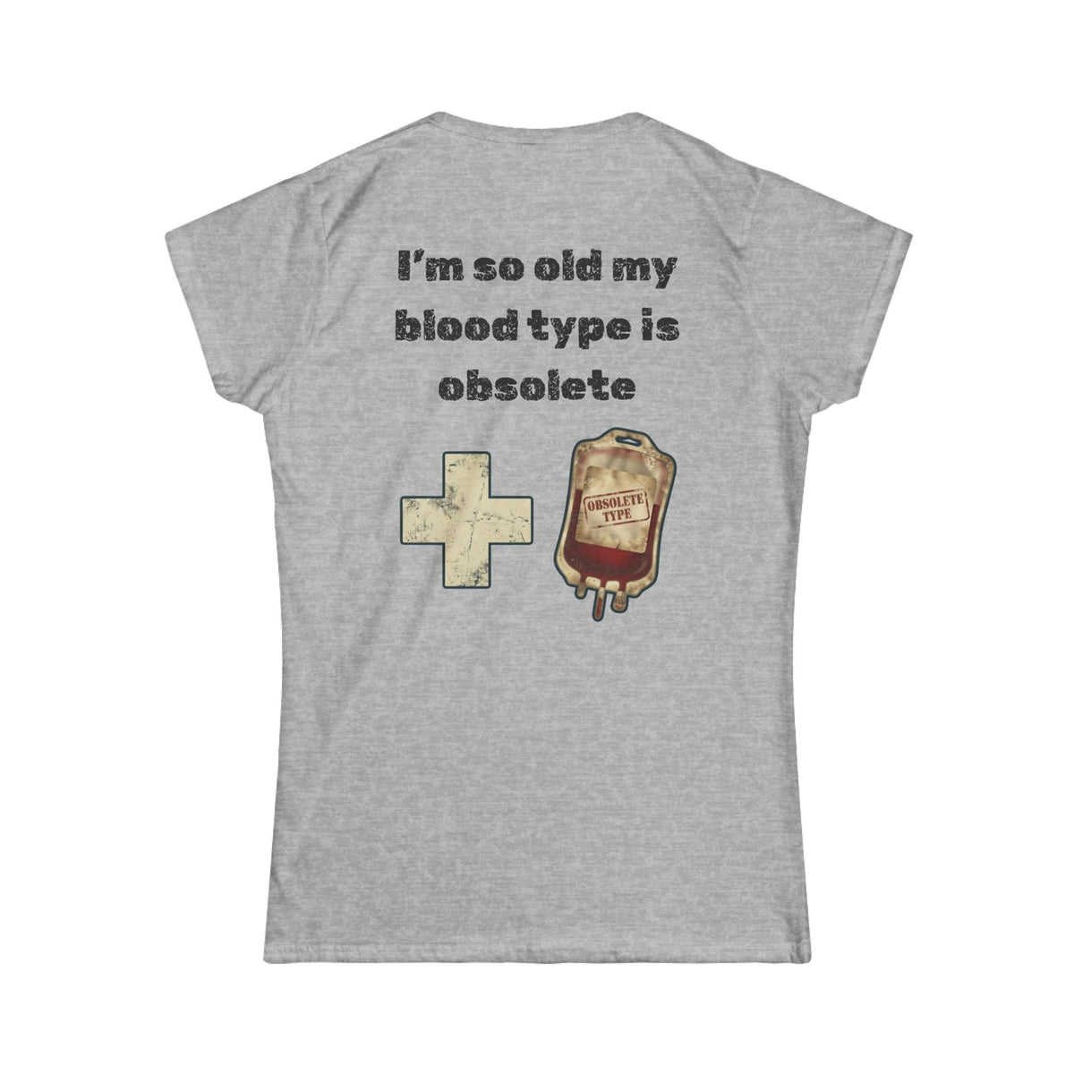 Color: Sport Grey | Blood Type Women's Tee