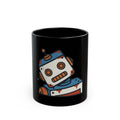 "Sex Machine" Black Ceramic Mug — Graphic