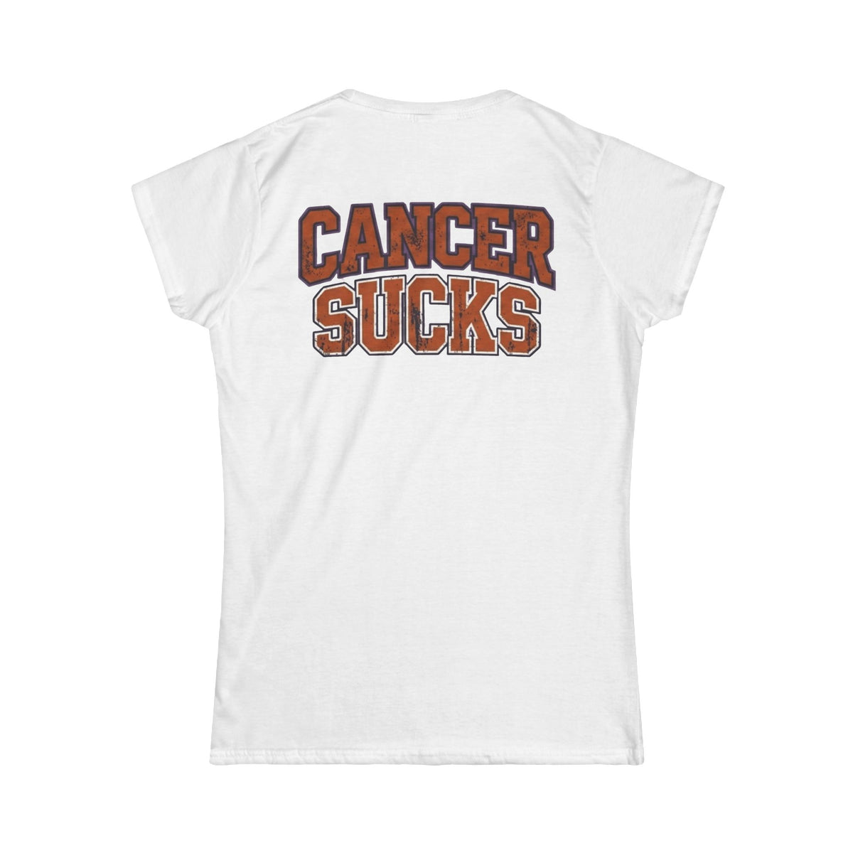 Color: White | Cancer Sucks Women's Tee