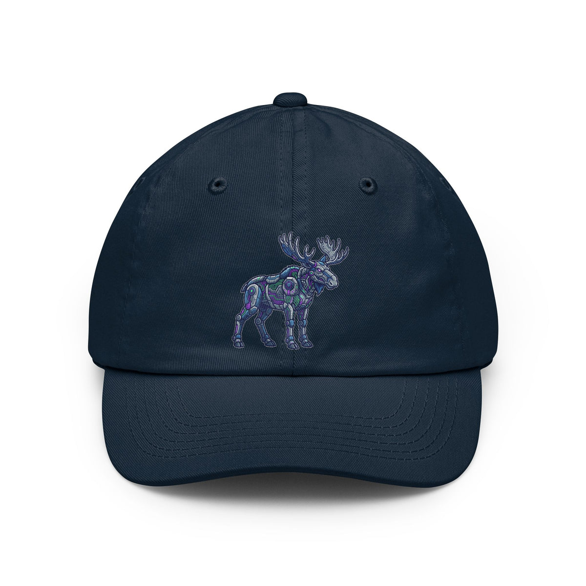 Color: Navy | Cyber Moose Dad Hat