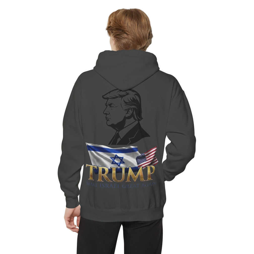 "Make Israel Great Again" Garment-Dyed Hoodie