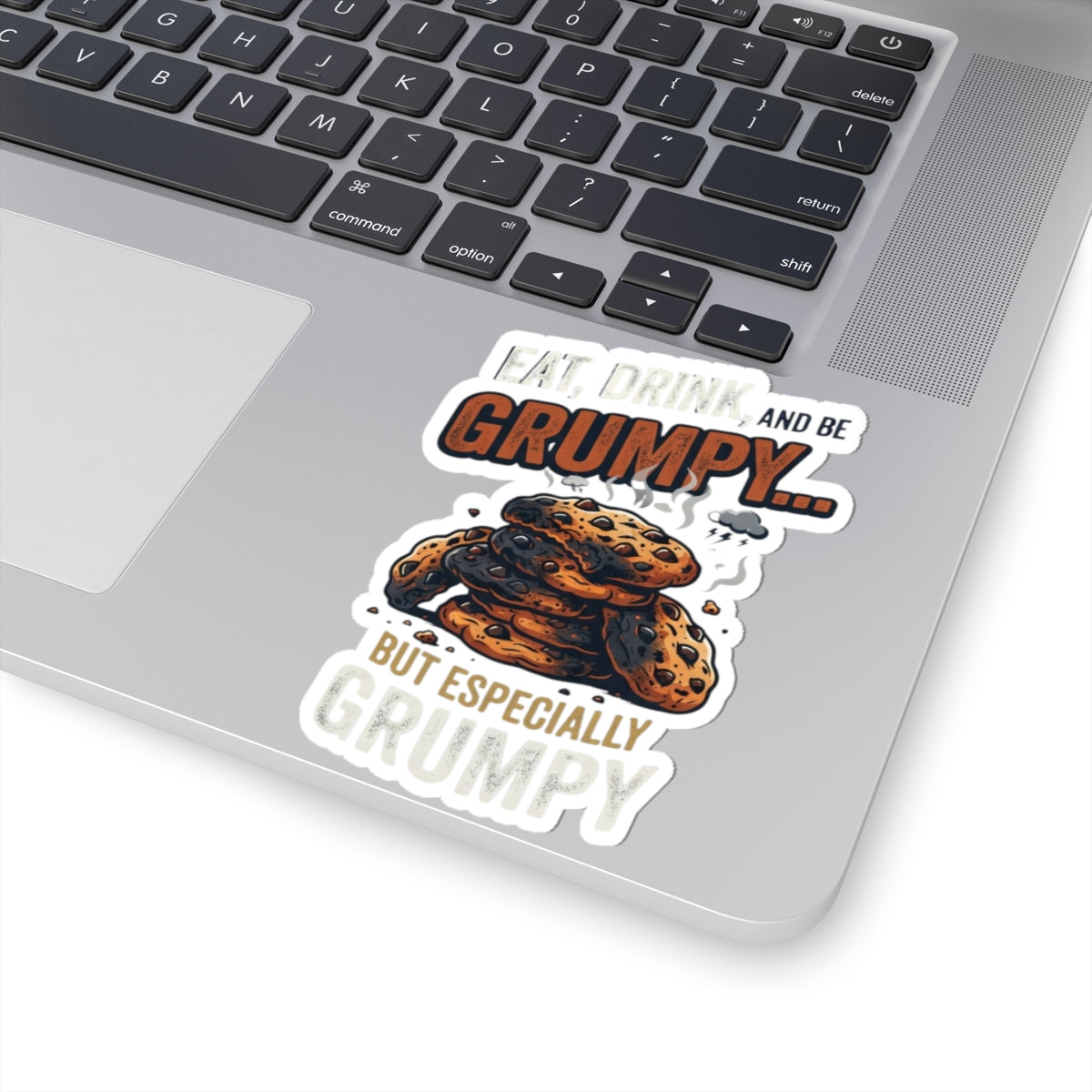 "Eat Drink And Be Grumpy" Sticker — Main