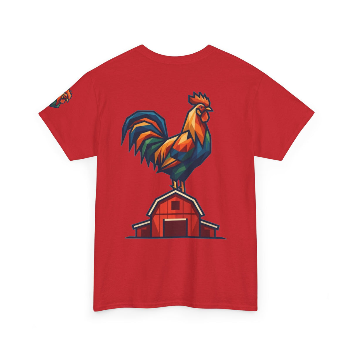 "Barnyard Rooster" Premium Graphic Tee