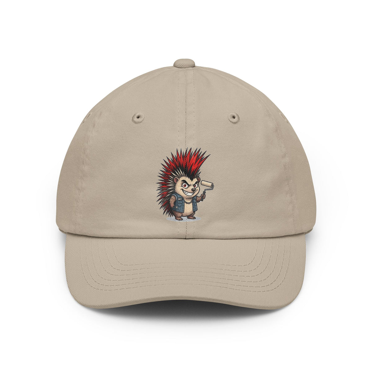 Color: Stone | Punkupine Dad Hat