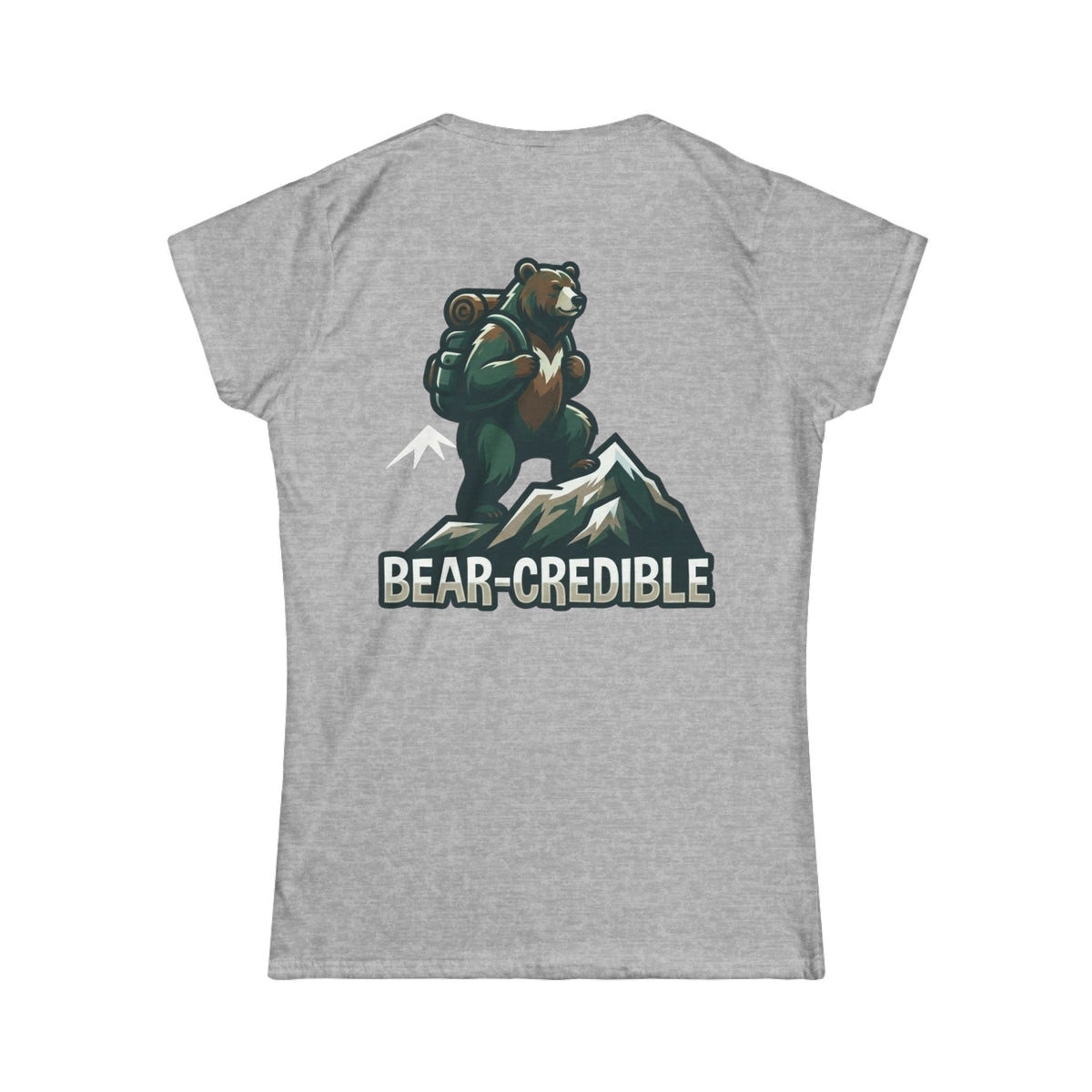 Color: Sport Grey | Bear Credible Women's Tee