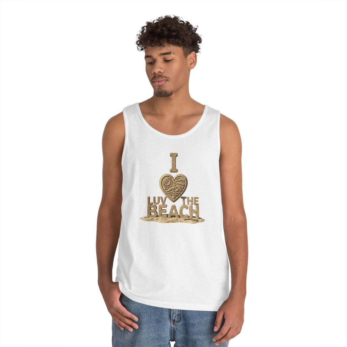 "I Luv The Beach" Tank Top