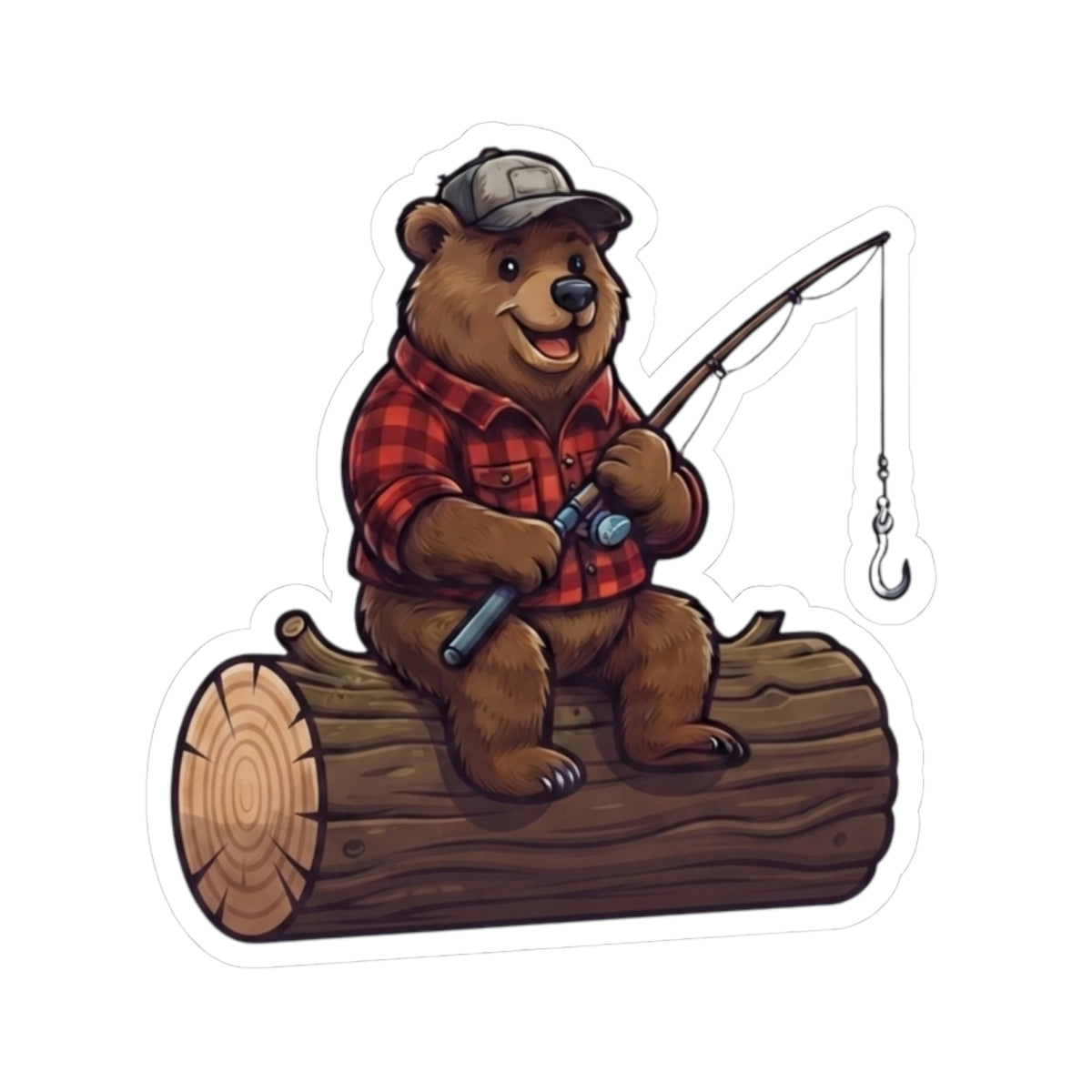 "Bear Master Baiter" Sticker