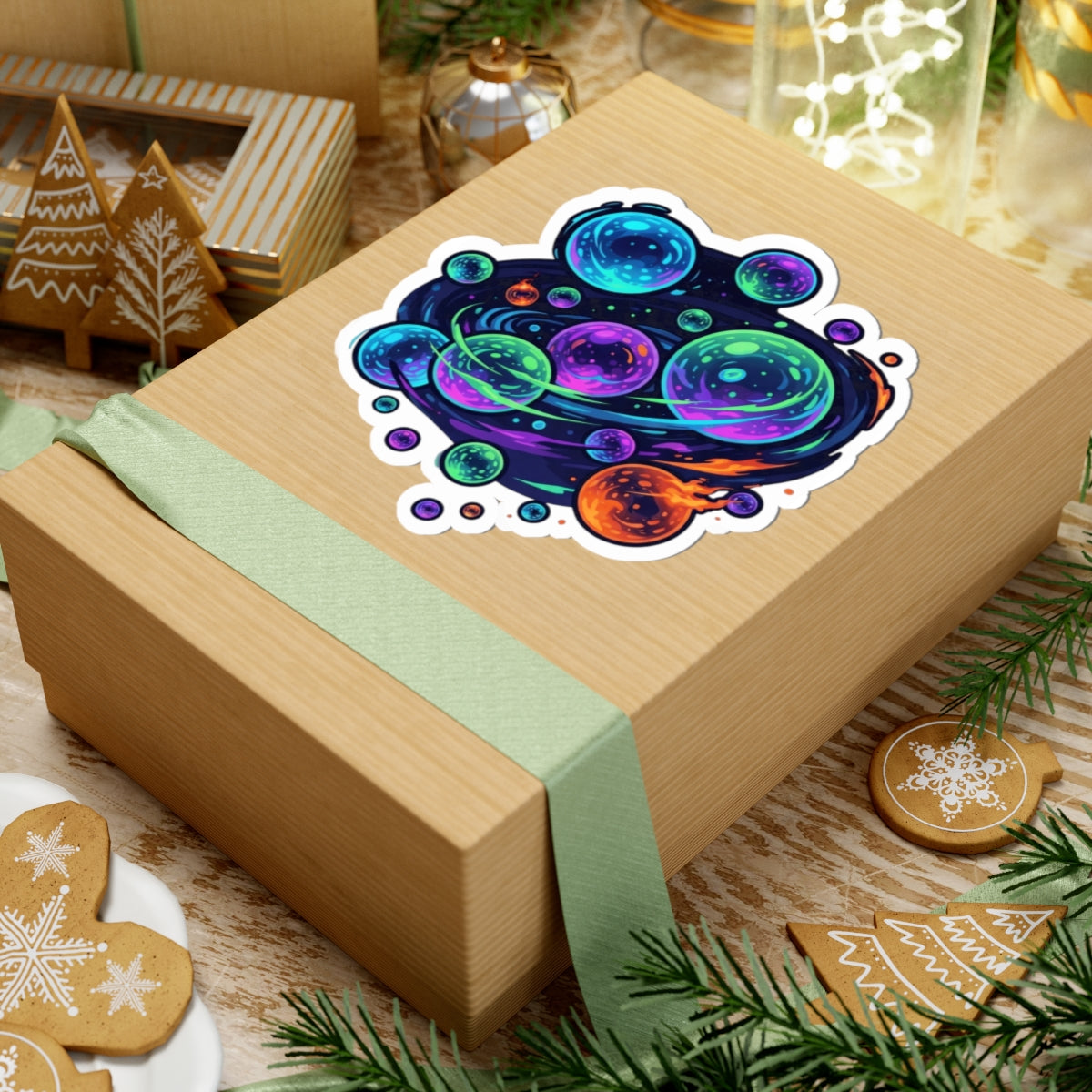 "MinMin Lights (Australian Folklore)" Sticker