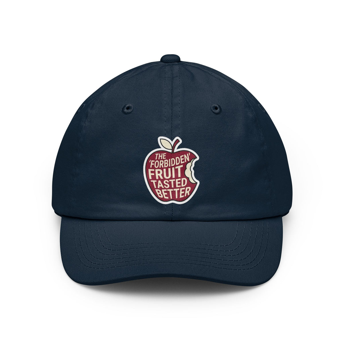 Color: Navy | Good Book Series Forbidden Fruit Tasted Better Dad Hat